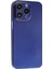 iPhone 13 Pro Kılıf Karbon Pp Silikon - Mavi - NFND5042-4027 3