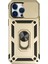 iPhone 14 Pro Kılıf Pars Lens Yüzüklü Silikon - Gold - NFND9838-6508 1