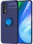 Realme 7 Kılıf Range Yüzüklü Silikon - Mavi - NFND5248-7411 1