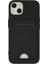 iPhone 14 Plus Kılıf Kelvin Kartvizitli Silikon - Siyah - NFND5399-3363 1