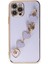 iPhone 12 Pro Kılıf Esila Silikon - Lila - NFND8846-3907 2
