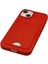iPhone 14 Plus Kılıf Kelvin Kartvizitli Silikon - Kırmızı - NFND9087-2658 4