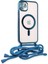 iPhone 11 Kılıf Divo Lazer Askılı Magsafe Kapak - Sierra Blue - NFND8982-7420 2