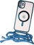 iPhone 11 Kılıf Divo Lazer Askılı Magsafe Kapak - Sierra Blue - NFND8982-7420 3