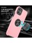 iPhone 12 Mini Kılıf Elit Yüzüklü Kapak - Pembe - NFND9970-3426 5