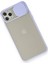iPhone 11 Pro Max Kılıf Palm Buzlu Kamera Sürgülü Silikon - Lila - NFND7109-4425 3