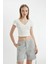 Coool Regular Fit Normal Bel Kısa Paça Gabardin Şort D1006AX24SM 6