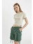 Coool Regular Fit Normal Bel Kısa Paça Gabardin Şort D1006AX24SM 6