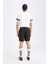 DeFactoFit Slim Fit Dar Kesim Sporcu Kısa Paça Skuba Dalgıç Kumaş Şort D0673AX24AU 8