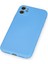 iPhone 11 Kılıf Nano Içi Kadife Silikon - Mavi - NFND2090-5887 2