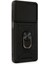 Samsung Galaxy M52 5g Kılıf Pars Lens Yüzüklü Silikon - Siyah - NFND6839-5290 2