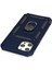 iPhone 12 Pro Max Kılıf Pars Lens Yüzüklü Silikon - Lacivert - NFND1957-9193 5