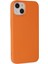 iPhone 14 Plus Kılıf Nano Içi Kadife Silikon - Turuncu - NFND5267-5293 2