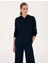 Kadın Lacivert Oversize Sweatshirt 50314972-VR033 3