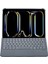 T5504D iPad Pro 11 (2024) Kılıf Palermo Ledli Klavyeli Standlı Tablet Kılıfı - - NFND8516-379 1