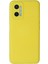 Oppo A96 Kılıf Nano Içi Kadife Silikon - Sarı - NFND5970-7721 1
