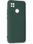 Xiaomi Redmi 9c Kılıf Nano Içi Kadife Silikon - Koyu Yeşil - NFND5325-6082 3