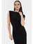 Şık Bodycon Elbise Örme Kumaş Maxi Boy Günlük Stil Özenle Seçilmiş Dayanıklı Malzeme Mükemmel Uyum 2