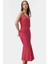 Maxi Elbise Çiçekli Desenli Bodycon Kalıp 94 Polyester 6 Elastan Yazlık Uzun Ömürlü Rahat ve Şık 2