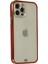 iPhone 12 Pro Max Kılıf Liva Taşlı Silikon - Kırmızı - NFND3693-9237 2
