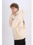 Oversize Geniş Kalıp Kapüşonlu Sırt Baskılı Sweatshirt D0851AX24AU 6