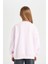 Kız Çocuk Pembe Barbie Oversize Geniş Kalıp Bisiklet Yaka İçi Yumuşak Tüylü Sweatshirt D1117A824AU 6