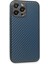 iPhone 13 Pro Max Kılıf Coco Karbon Silikon - Mavi - NFND6387-3753 2