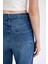 90's Wide Leg Yüksek Bel Geniş Paça Uzun Jean Yıkamalı Pantolon D1336AX24WN 6