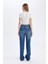 90's Wide Leg Yüksek Bel Geniş Paça Uzun Jean Yıkamalı Pantolon D1336AX24WN 7
