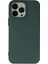 iPhone 14 Pro Kılıf Nano Içi Kadife Silikon - Koyu Yeşil - NFND6849-6997 1