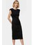 Şık Midi Elbise Örme Kumaş Bodycon Kalıp Günlük Tarz Premium Kalite Görünüm Uzun Ömürlü 1