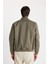 Su İtici Slim Fit Mont Ceket Dar Kesim Dik Yaka Fermuarlı Cepli Astarlı Mevsimlik Hafif İnce D1238AX24WN 7