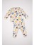 Erkek Bebek Pijama Takım Baskılı Penye Uzun Kollu Üst Beli Lastikli Uzun Alt D1766A524AU 6