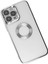 iPhone 14 Pro Kılıf Slot Silikon - Gümüş - NFND5737-3186 3
