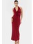 Maxi Örme Elbise V Yaka Bodycon Kalıp Yazlık Dayanıklı Malzeme Rahat Kullanım Özenle Seçilmiş 1
