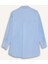 Relax Fit Oxford Uzun Kollu Gömlek Tunik D1298AX24AU 9