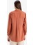 Relax Fit Basic Düz Modal Uzun Kollu Gömlek Tunik D1299AX25SP 6