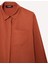 Relax Fit Basic Düz Modal Uzun Kollu Gömlek Tunik D1299AX25SP 8