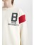 Erkek Çocuk Bisiklet Yaka Sırt Baskılı Sweatshirt C9796A824AU 6