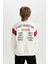 Erkek Çocuk Bisiklet Yaka Sırt Baskılı Sweatshirt C9796A824AU 7
