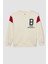 Erkek Çocuk Bisiklet Yaka Sırt Baskılı Sweatshirt C9796A824AU 8
