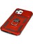 iPhone 12 Pro Max Kılıf Pars Lens Yüzüklü Silikon - Kırmızı - NFND5929-6351 4