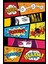 Çizgi Karakter Pop Art Ahşap Mdf Poster, Modern Duvar Dekoru, Sanatsal Poster, Ev, Cafe Duvar Süs 1
