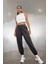 Fit Jogger Eşofman Altı Oversize Geniş Kalıp Cepli Standart Boy Skuba Dalgıç Kumaş Z6694AZ24AU 3