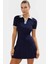 Mini Polo Yaka Triko Elbise Yazlık Rahat Günlük Stil ve Şık Modern 1