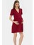 A Line Kısa Kollu Mini Elbise Polyester Yazlık Günlük Konforlu Kesim Modern Stil 2