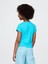 Kız Çocuk Mavi Stretch T-Shirt 3