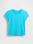 Kız Çocuk Mavi Stretch T-Shirt 4