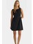 Kadın A Line Mini Elbise 87% Polyester 13% Elastan Yazlık Modern Stil Özel Tasarım Şık Görünüm 2