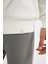 Oversize Geniş Kalıp Bisiklet Yaka Kalın Basic Düz Sweatshirt T5139AZ24AU 8